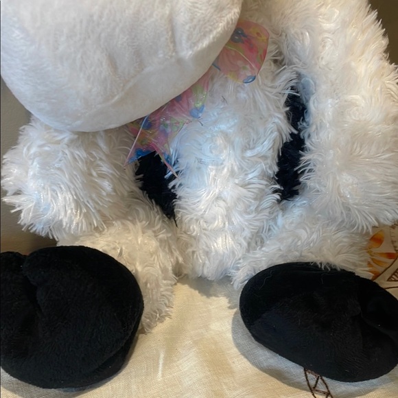 Adorable Black and White Cow Plush Toy - Picture 3 of 3